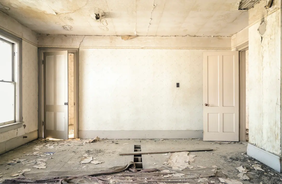 Waste disposal crew managing a cleanout project in Eagan